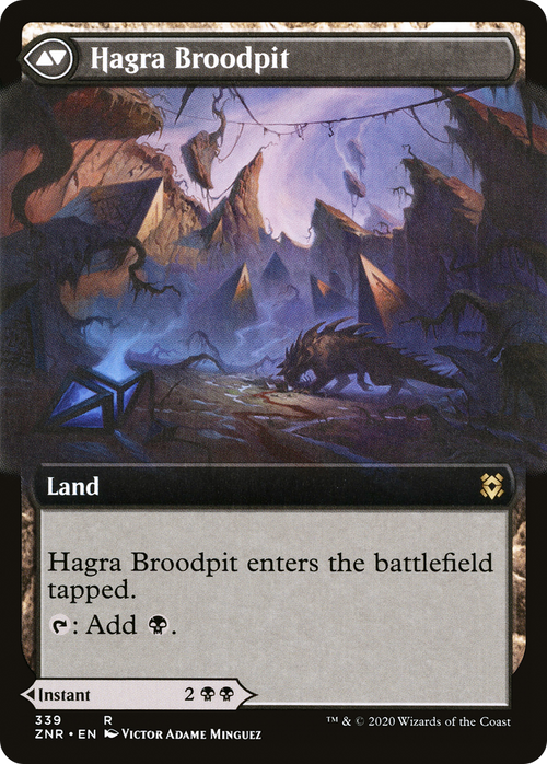 Hagra Mauling (Extended Art) (ZNR-339) - Zendikar Rising: (Extended Art)