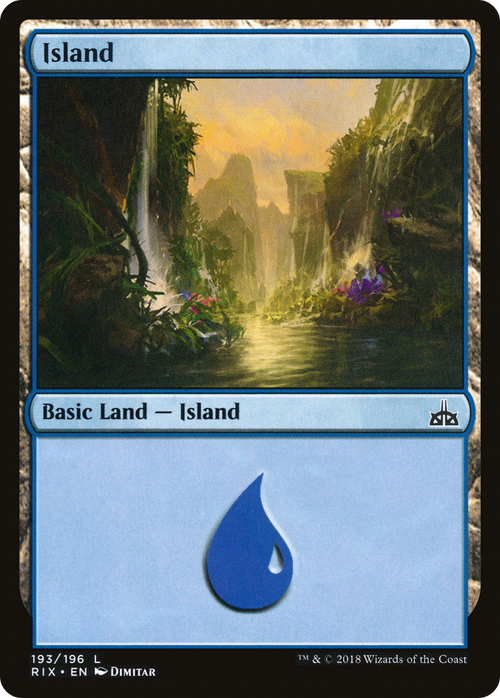 Island (RIX-193) - Rivals of Ixalan