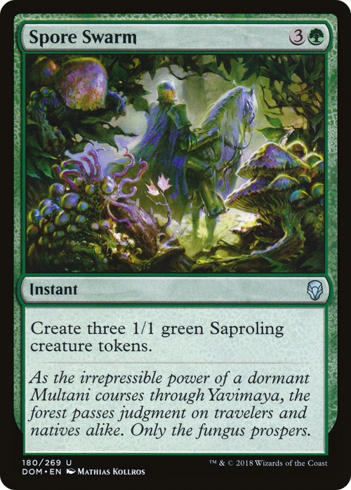 Spore Swarm (DOM-180) - Dominaria Foil