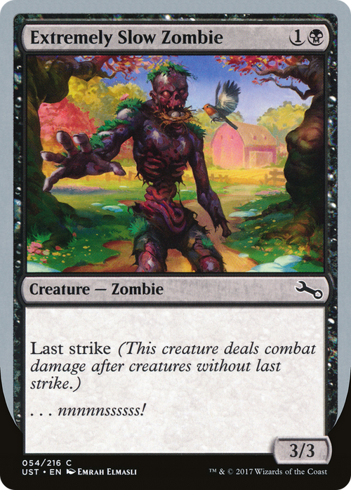 Extremely Slow Zombie (D) (UST-54D) - Unstable