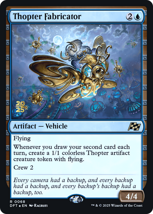 Thopter Fabricator (PRE-68S) - Prerelease Cards Foil