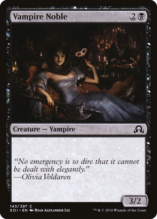 Vampire Noble (SOI-143) - Shadows over Innistrad