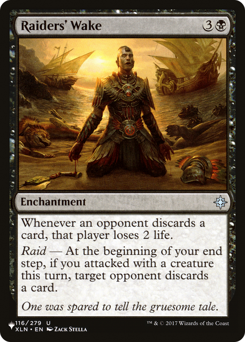 Raiders' Wake (LIST-XLN-116) - The List