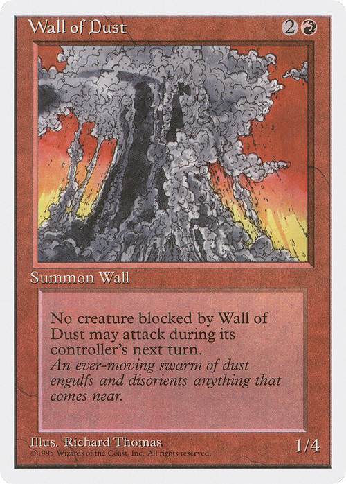 Wall of Dust (4ED-) - Fourth Edition