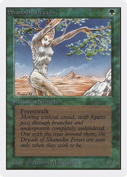 Shanodin Dryads (2ED-) - Unlimited Edition