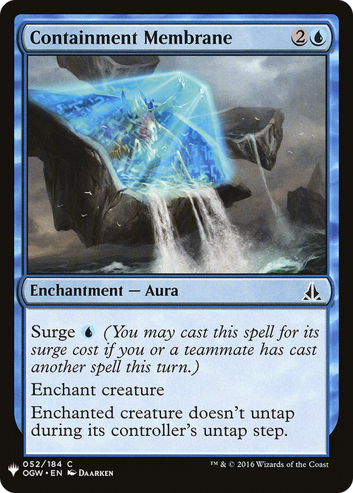 Containment Membrane (LIST-OGW-52) - The List