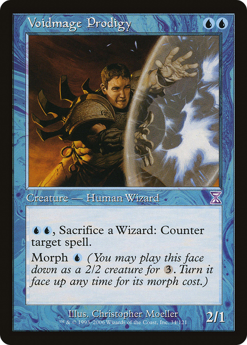 Voidmage Prodigy (TSB-034) - Time Spiral Timeshifted Foil