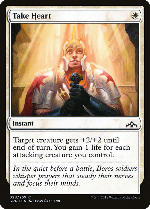 Take Heart (GRN-028) - Guilds of Ravnica Foil