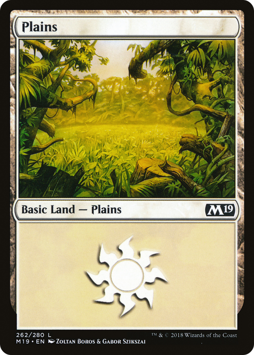 Plains (262) (M19-262) - Core Set 2019