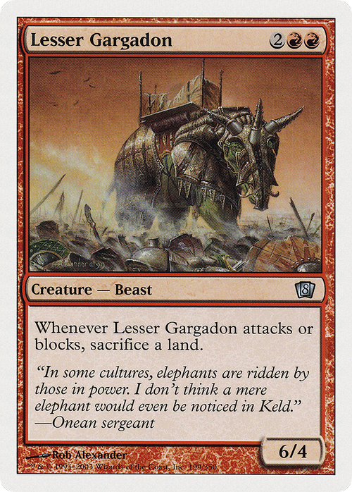 Lesser Gargadon (8ED-199) - 8th Edition