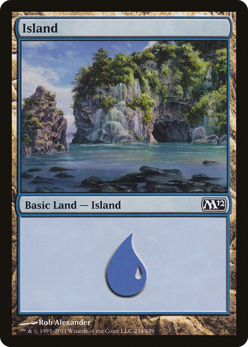 Island (234) (M12-234) - Magic 2012