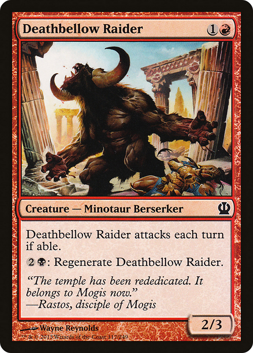 Deathbellow Raider (THS-117) - Theros