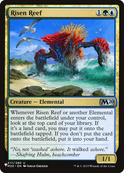 Risen Reef (LIST-M20-217) - The List