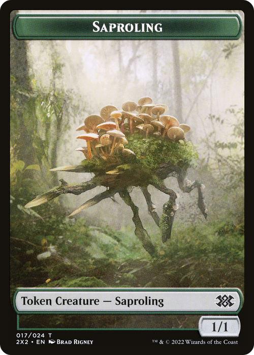 Saproling (T2X2-017) - Double Masters 2022 Tokens