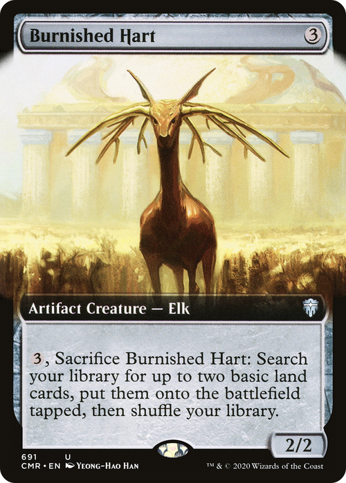 Burnished Hart (Extended Art) (CMR-691) - Commander Legends: (Extended Art)