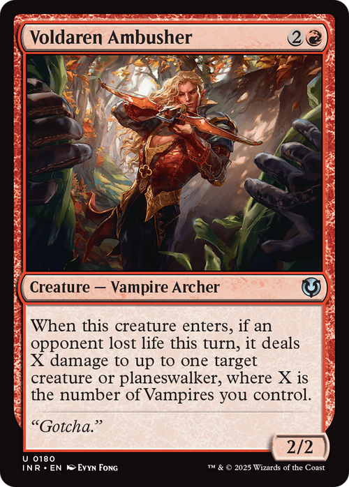 Voldaren Ambusher (INR-180) - Innistrad Remastered Foil