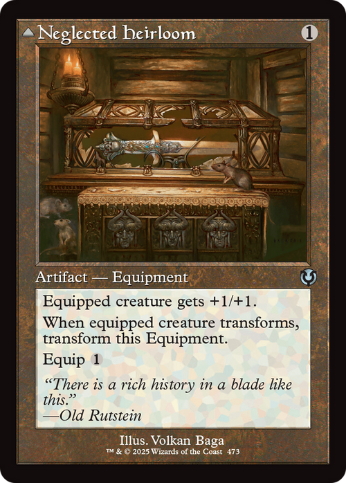 Neglected Heirloom (Retro Frame) (INR-473) - Innistrad Remastered Foil