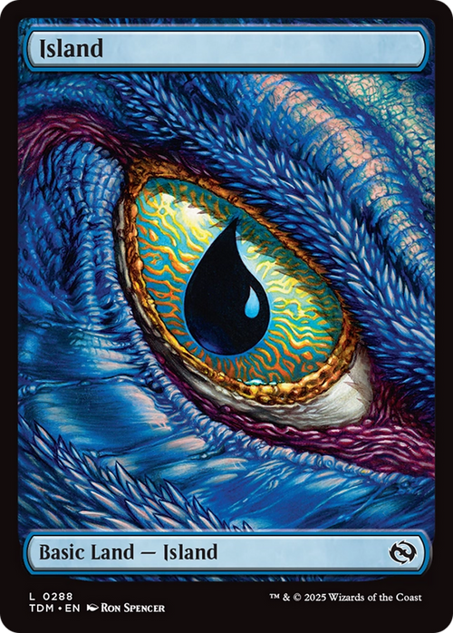 Island (0288) (TDM-288) - Tarkir: Dragonstorm