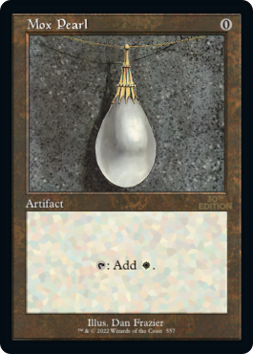 Mox Pearl (Retro Frame) (30A-557) - 30th Anniversary Edition