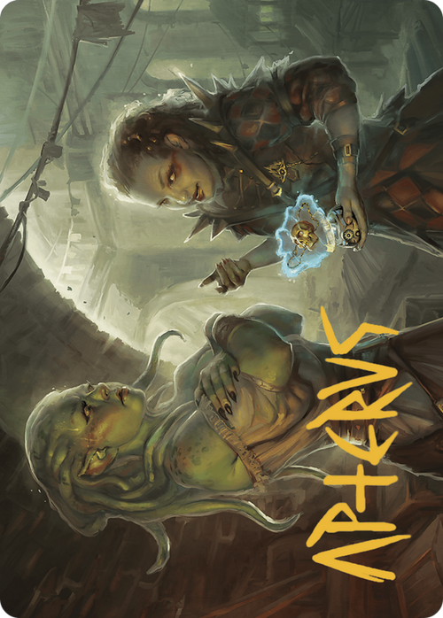 Extract a Confession // Extract a Confession (AMKM-007) - Murders at Karlov Manor Art Series (Borderless) Foil