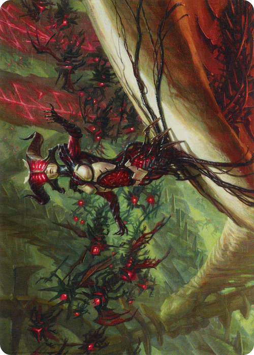 Sheoldred // Sheoldred (AMOM-028) - March of the Machine Art Series (Borderless)