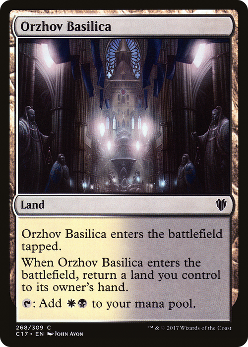 Orzhov Basilica (C17-268) - Commander 2017