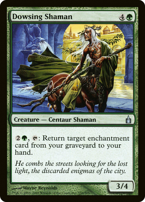 Dowsing Shaman (RAV-159) - Ravnica: City of Guilds