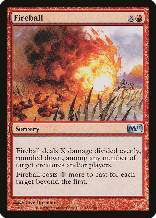 Fireball (M11-138) - Magic 2011 Foil
