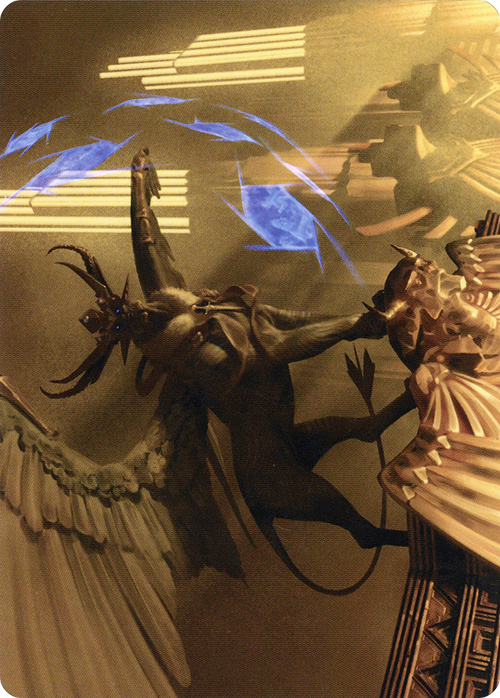 Raffine, Scheming Seer // Raffine, Scheming Seer (ASNC-032) - New Capenna Art Series (Borderless) Foil