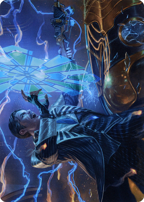 Brokers Veteran // Brokers Veteran (ASNC-010) - New Capenna Art Series (Borderless)
