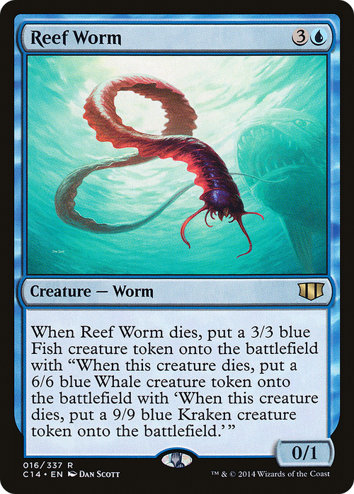 Reef Worm (C14-016) - Commander 2014