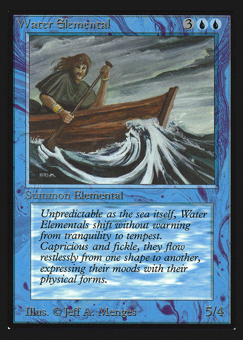 Water Elemental (IE) (IED-) - Intl. Collectors' Edition