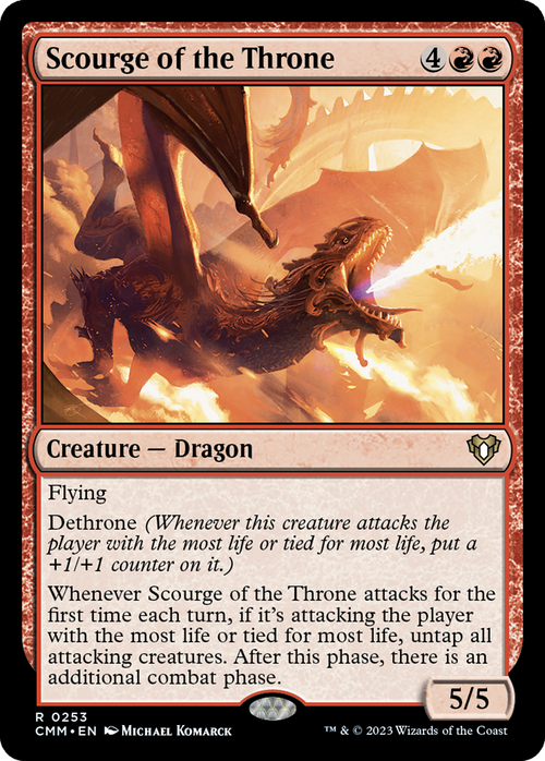 Scourge of the Throne (CMM-253) - Commander Masters