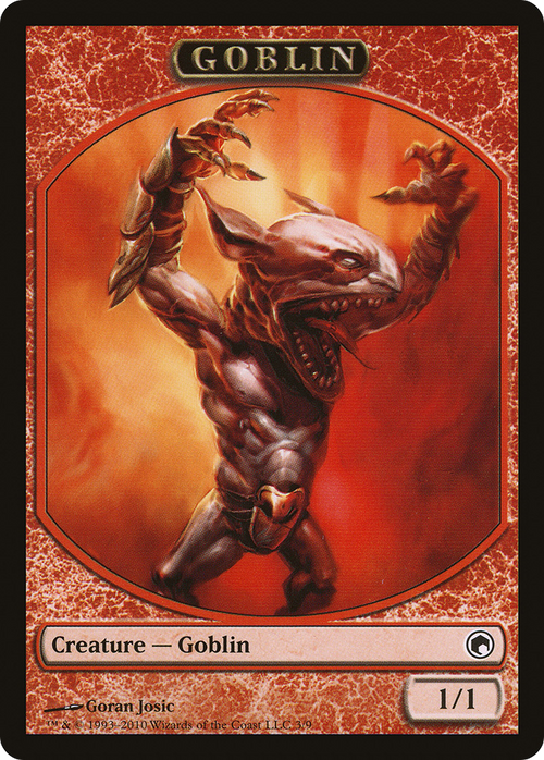 Goblin (SOM-003) - Scars of Mirrodin Tokens