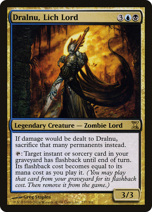 Dralnu, Lich Lord (TSP-237) - Time Spiral