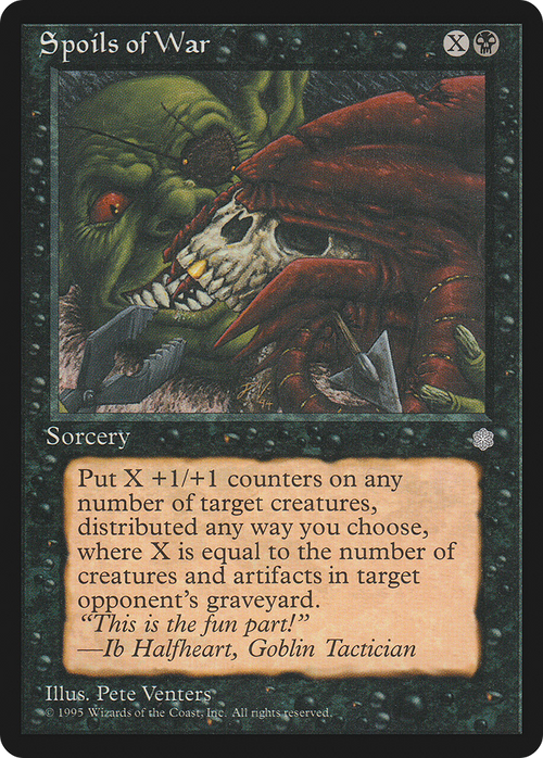 Spoils of War (ICE-) - Ice Age