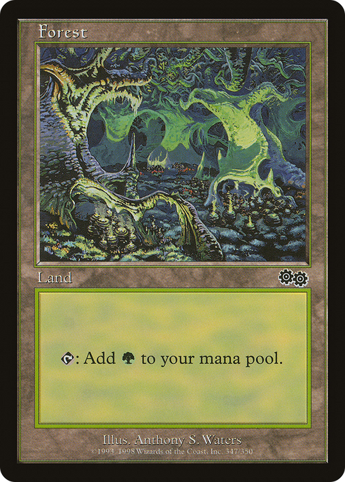 Forest (347) (USG-347) - Urza's Saga