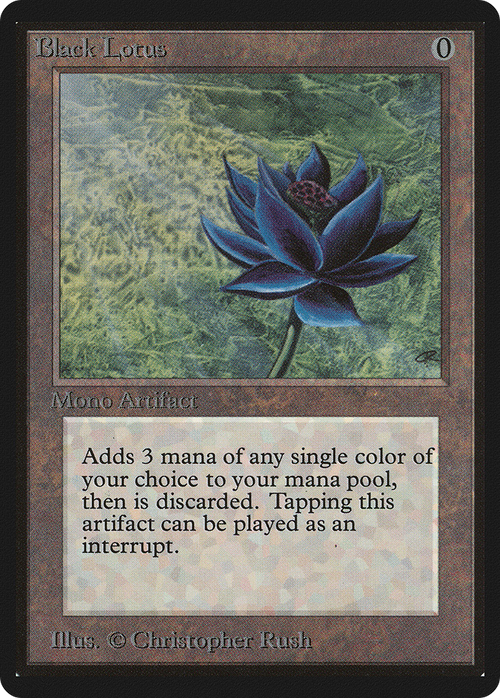 Black Lotus (LEB-) - Limited Edition Beta