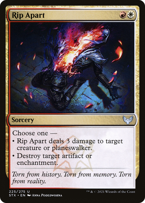 Rip Apart (STX-225) - Strixhaven: School of Mages
