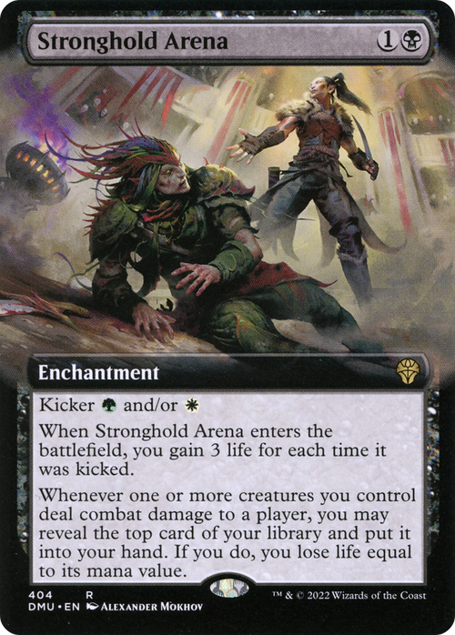 Stronghold Arena (Extended Art) (DMU-404) - Dominaria United: (Extended Art) Foil