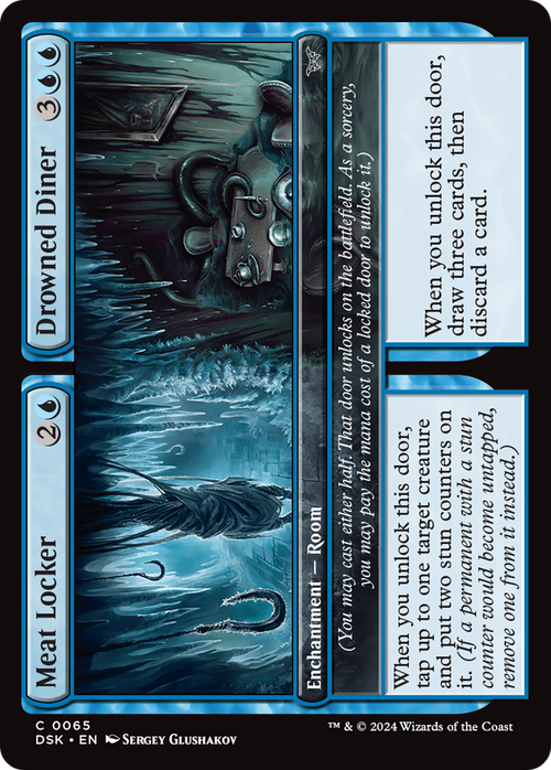 Meat Locker // Drowned Diner (DSK-065) - Duskmourn: House of Horror Foil
