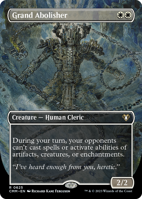 Grand Abolisher (Borderless) (CMM-625) - Commander Masters
