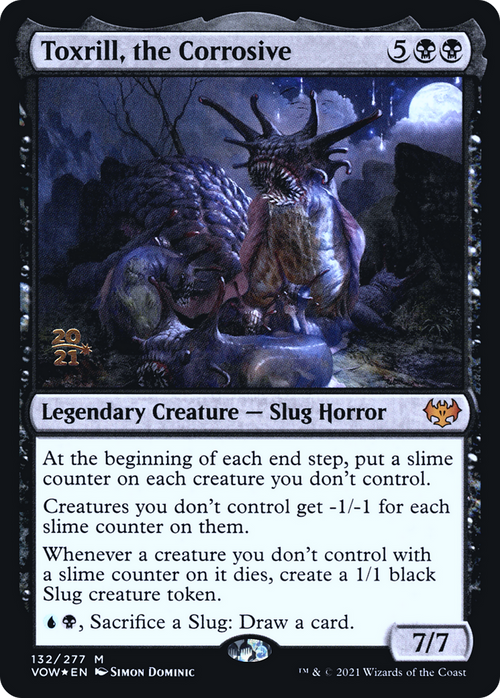 Toxrill, the Corrosive (PRE-132) - Innistrad: Crimson Vow Promos Foil