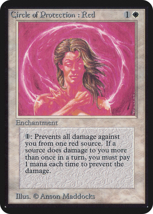 Circle of Protection: Red (LEA-) - Limited Edition Alpha