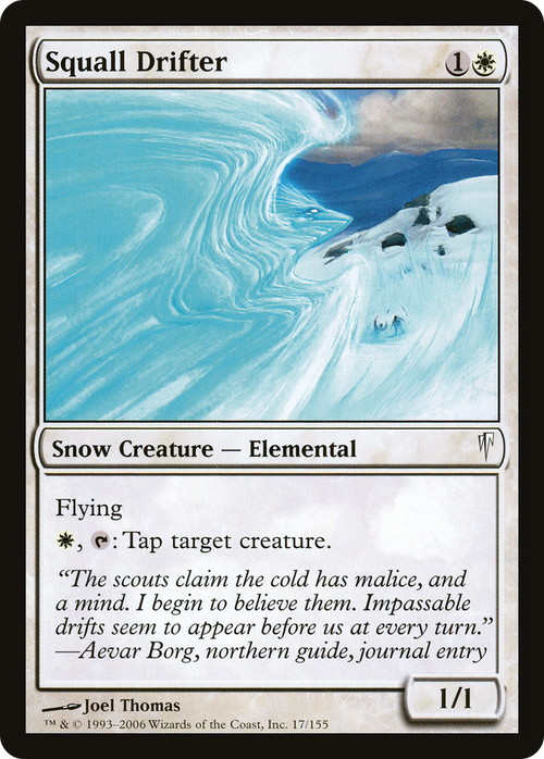 Squall Drifter (CSP-017) - Coldsnap Foil