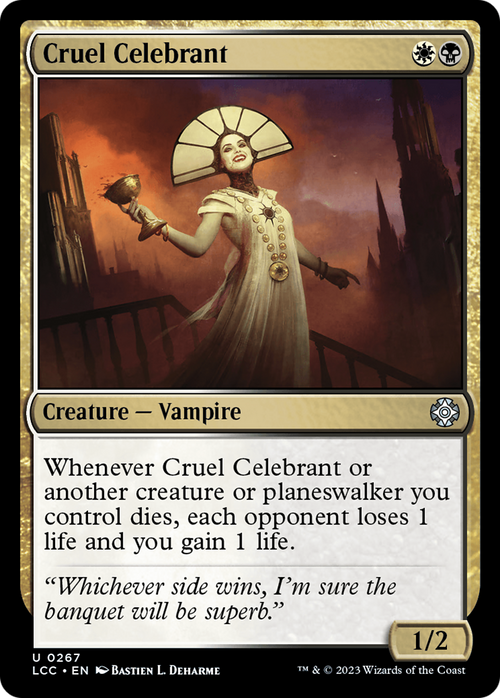 Cruel Celebrant (LCC-267) - The Lost Caverns of Ixalan Commander