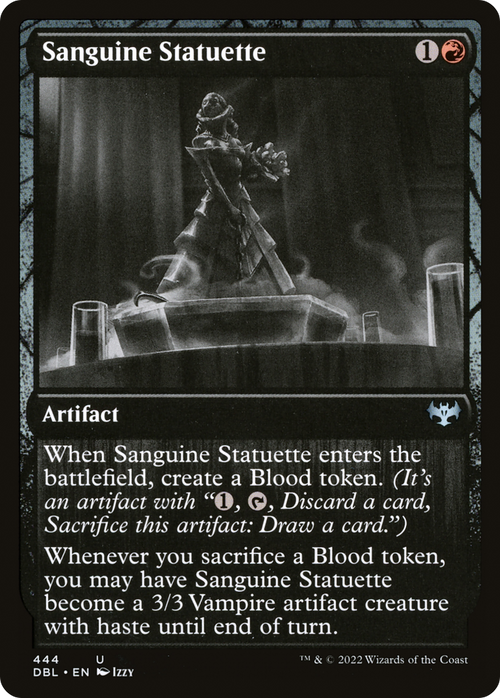 Sanguine Statuette (DBL-444) - Innistrad: Double Feature