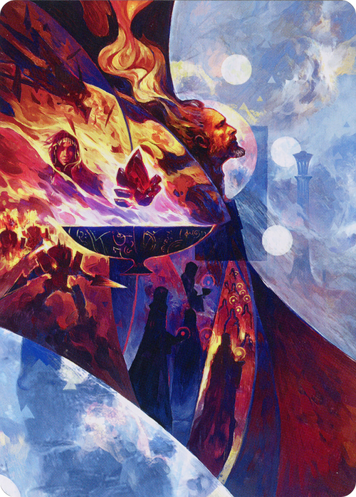 Urza's Command // Urza's Command (ABRO-031) - The Brothers' War Art Series (Borderless)