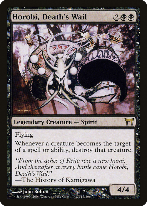 Horobi, Death's Wail (CHK-117) - Champions of Kamigawa Foil