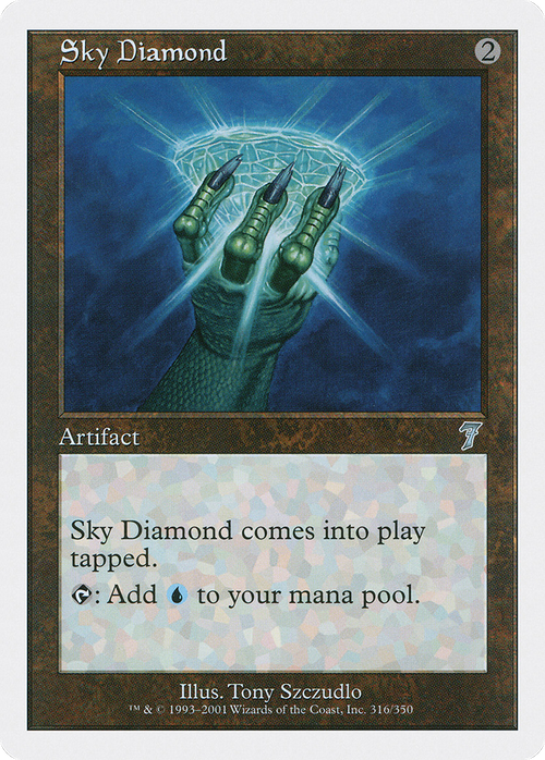 Sky Diamond (7ED-316) - 7th Edition Foil